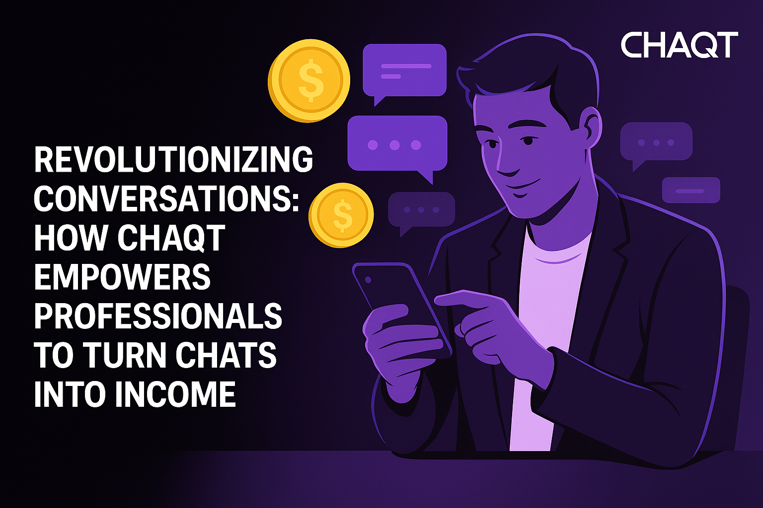 How CHAQT Empowers Professionals to Turn Chats into Income